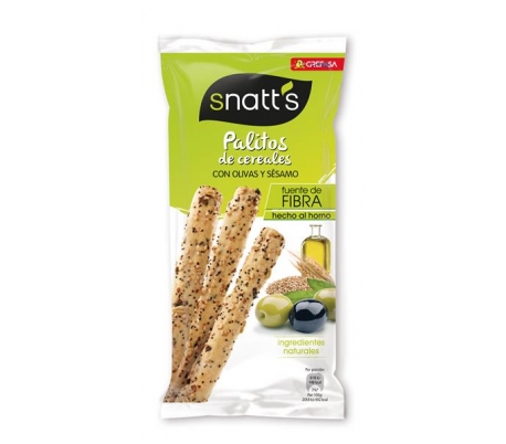 PALITOS DE TRIGO OLIVAS - SESAMO SNATTS 60 GRS.