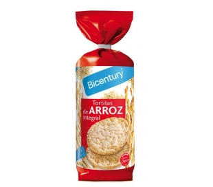 TORTITAS ARROZ INTEGRAL BICENTURY 130 GR.