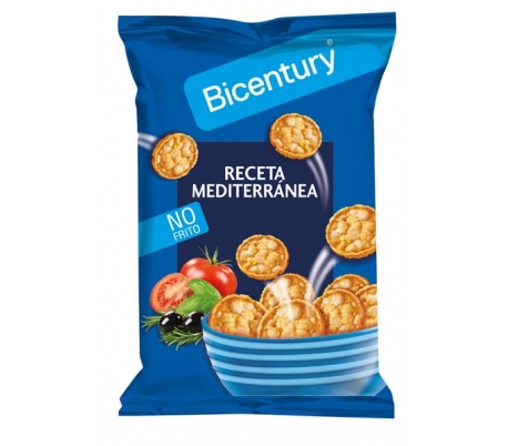 TORTITAS RECETA MEDITERRÁNEA BICENTURY 70 GR.