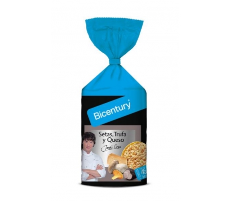 TORTITAS MAÍZ SETAS,TRUFA Y QUESO BICENTURY 123 GR.