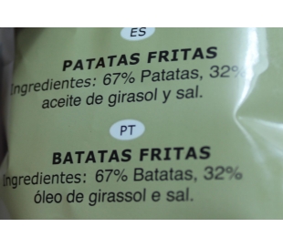 PAPAS FRITAS GOURMET TAMARINDO 150 GR.