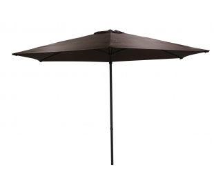 PARASOL 3 METROS GRIS OSCURO