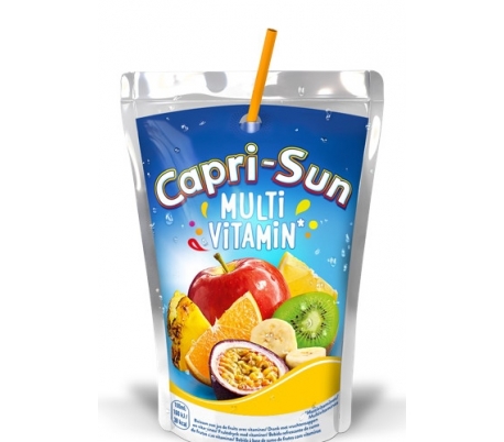 ZUMO MULTIVITAMINAS CAPRI SUN 200 ML.