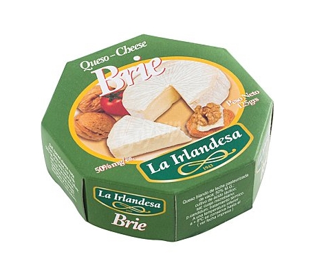 QUESO BRIE LA IRLANDESA 125 GR.