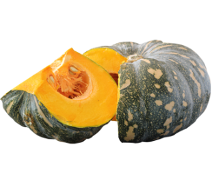 FRUTERIA FRESCA CALABAZA CORTADA . 1 UN.APROX.600 GR.