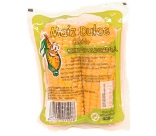 VERDURA ENVASADA PINA MAIZ COCIDA HUERCASA 400 GR.