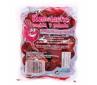 VERDURA ENVASADA REMOLACHA COCIDA . 500 GR.