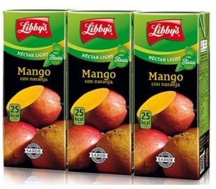 NECTAR LIGHT MANGO-NARANJA LIBBYS PACK 3X200 ML.