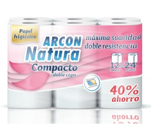 papel-higienico-compacto-arcon-natura-12-rollos