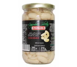 ALUBIAS BLANCA COCIDA PENELAS 210 GR.FRASCO