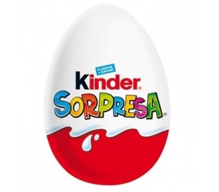 HUEVO SORPRESA KINDER 20 GR.