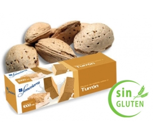 HELADO BLOQUE TURRON SOMOSIERRA 1 L.