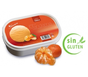 HELADO SABOR MANDA.,TARRINA SOMOSIERRA 1000 ML.