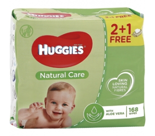 TOALLITAS NIÑOS HUGGIES 168 UD.