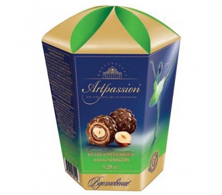 BOMBONES AVELLANAS ENT. ARTPASSION 150 GR.