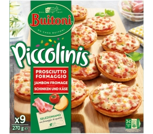 PICCOLINIS PROSCIUTTO FORMAGGIO BUITONI 270 GR.