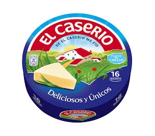 QUESO CASERIO PORCION.16U