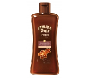ACEITE BRONCEADOR SPF 0 HAWAIIAN TRO 200 ML.