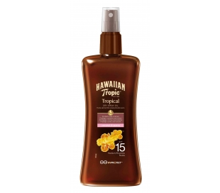 ACEITE SOLAR PROT.SPRAY SPF 15 HAWAIIAN TRO 200 ML.