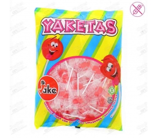 CHUPETES CORAZON SUPERCUORE ROJA 100 UDS.