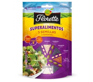ESPECIALIDAD ENVASADA SEMILLAS SESAMO AMAPOLA FLORETTE 100 GR.