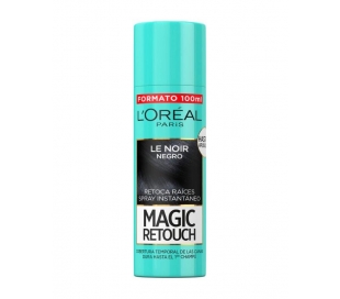 RETOCADOR DE RAICES COLOR NEGRO, SPRAY MAGIC RETOUCH 100 ML.