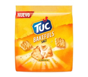 GALLETAS CRACKERS BAKEFULS AL PUNTO DE SAL TUC 80 GRS.