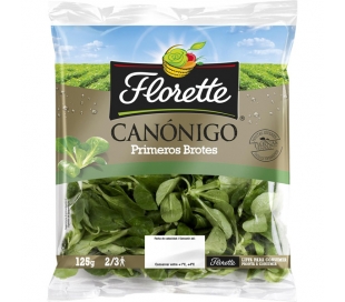 ESPECIALIDAD ENVASADA CANONIGO CANARIAS FLORETTE 125 GR.