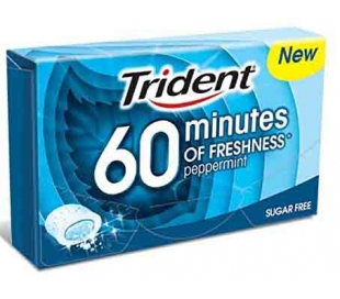 chicles-60-minutos-menta-trident-20-grs