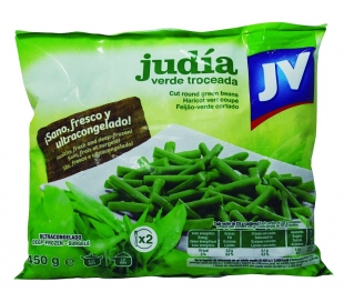 JUDIAS VERDES TROZOS JV 450 GR.