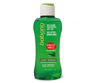 AFTER SUN ALOE VERA EF.HIELO BABARIA 200 ML.