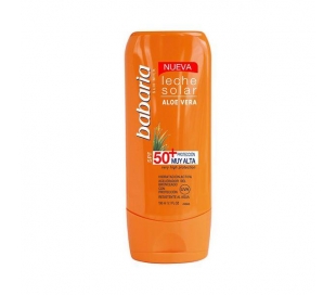 LECHE SOLAR ALOE V.SPF 50 BABARIA 200 ML.