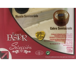 TAPAS DE QUESO SELECCION BANDEJA EL PASTOR 180 GRS.