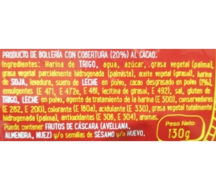 CROISSANT BOMBON CHOCOLATE EIDETESA 130 GRS.