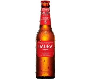 CERVEZA DAURA ESTRELLA DAMM BOTELLA 33 CL.