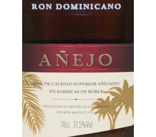 RON AÑEJO BARCELO 70 CL.