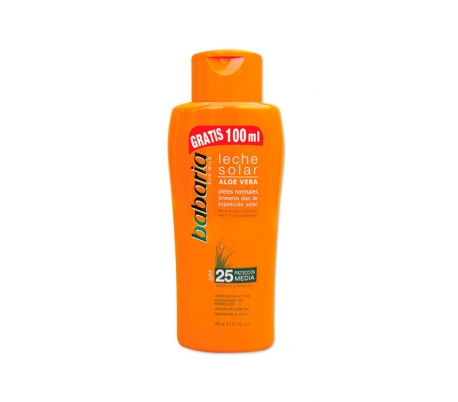 leche-solar-aloe-vera-25-proteccion-media-babaria-200-ml-100-ml-gratis leche-solar-aloe-vera-25-proteccion-media-babaria-200-ml-100-ml-gratis