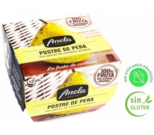 POSTRE DE FRUTAS PERA ANELA PACK 2X100 GR.