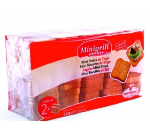 MINI TOSTADA TRIGO DIATOSTA 240 GRS.