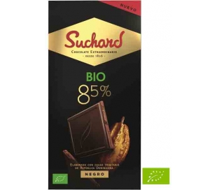 CHOCOLATE BIO 85 % NEGRO SUCHARD 90 GRS.
