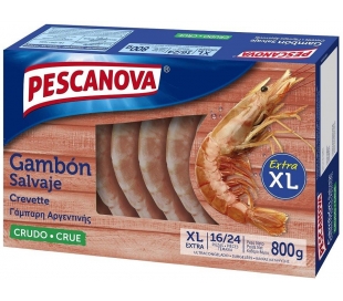 GAMBON ARGENTINO 16-24 PESCANOVA 800 GRS.