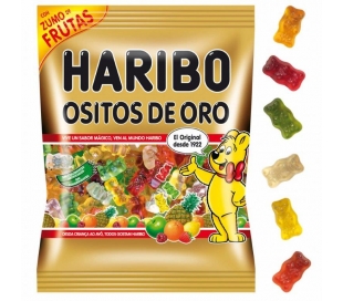 GOLOSINAS DE GOMA TODA LA VARIEDAD HARIBO 100 GR.
