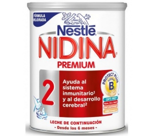 LECHE POLVO NIDINA-2 NESTLÉ 800 GR.