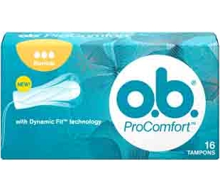 TAMPON NORMAL O.B. 16 UDS.