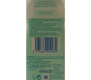 aceite-corporal-cotton-touch-johnsons-300-ml