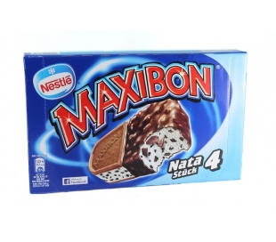 HELADO MAXIBON NATA NESTLE 4UD.