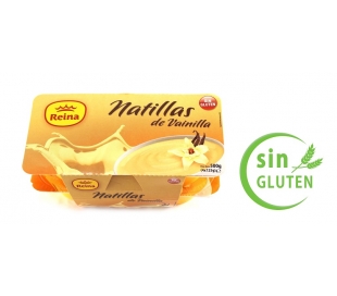 NATILLAS VAINILLA REINA PACK 4X125 GR.