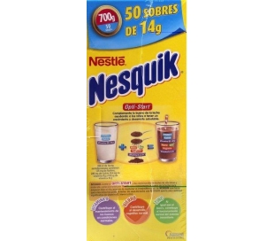 CACAO SOLUBLE SOBRES NESQUIK 50X14 GR.