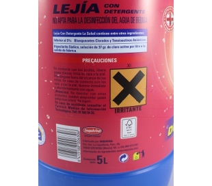 LEJIA DETERGENTE AZUL,BAÑOS-WC LA SALUD 5 L.