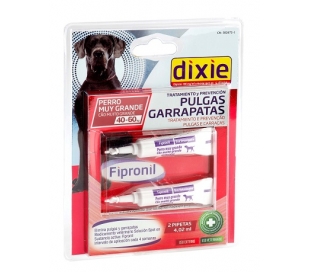 CUIDADO MASCOTA PIPETA REPELENTE DIXIE PACK 2X4,02 ML.